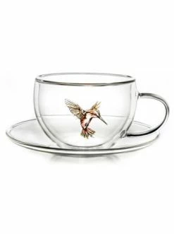 Aktion 🔔 Gläser Creano Thermo-Tasse "Hummi" Mit Untersetzer In Rot - 250ml Günstig Kaufen 🔥