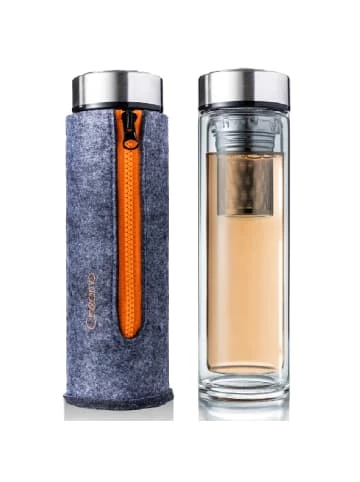 Bestes Angebot 👏 Kaffee- & Teegeschirr Creano Thermo-Teamaker Orange, 400ml Mit Filztasche, + 3x Kräuter/Früchte Tee MIX 180gr Günstig Kaufen 🔔 4 Bestes Angebot 👏 Kaffee- & Teegeschirr Creano Thermo-Teamaker Orange, 400ml Mit Filztasche, + 3x Kräuter/Früchte Tee MIX 180gr Günstig Kaufen 🔔 - Image 2