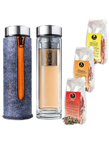 Bestes Angebot 👏 Kaffee- & Teegeschirr Creano Thermo-Teamaker Orange, 400ml Mit Filztasche, + 3x Kräuter/Früchte Tee MIX 180gr Günstig Kaufen 🔔 3 Bestes Angebot 👏 Kaffee- & Teegeschirr Creano Thermo-Teamaker Orange, 400ml Mit Filztasche, + 3x Kräuter/Früchte Tee MIX 180gr Günstig Kaufen 🔔