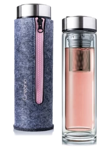 Bestpreis 🔔 Kaffee- & Teegeschirr Creano Thermo-Teamaker" Rosa, 400ml Mit Filztasche, + 3x Kräuter/Früchte Tee MIX 180gr Günstig Kaufen 🎁 4 Bestpreis 🔔 Kaffee- & Teegeschirr Creano Thermo-Teamaker" Rosa, 400ml Mit Filztasche, + 3x Kräuter/Früchte Tee MIX 180gr Günstig Kaufen 🎁 - Image 2