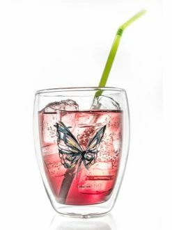 Billig 👍 Gläser Creano Thermoglas "Colourfly" In Blau - 250ml Günstig Kaufen 🔔 -Günstiges Creano Geschäft creano thermoglas colourfly in blau 250ml 3