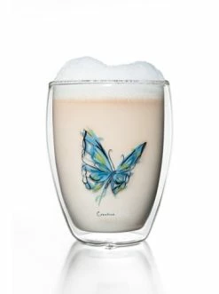 Billig 👍 Gläser Creano Thermoglas "Colourfly" In Blau - 250ml Günstig Kaufen 🔔 -Günstiges Creano Geschäft creano thermoglas colourfly in blau 250ml 4