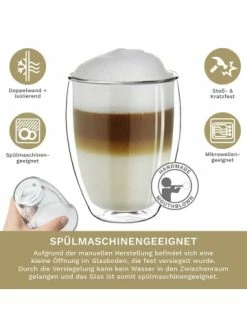 Budget 🥰 Gläser Creano Thermoglas Dg-h "Doppelwandglas" - 400ml Günstig Kaufen 😀 -Günstiges Creano Geschäft creano thermoglas dg h doppelwandglas 400ml 2