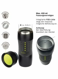 Brandneu 🔥 Gläser Creano Travel-mug 400ml "Grün", Isolierend Aus Edelstahl Günstig Kaufen 🔥 11 Brandneu 🔥 Gläser Creano Travel-mug 400ml "Grün", Isolierend Aus Edelstahl Günstig Kaufen 🔥 -Günstiges Creano Geschäft creano travel mug 400ml grun isolierend aus edelstahl 3
