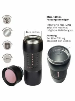 Budget ❤️ Gläser Creano Travel-mug 400ml "Rosa", Isolierend Aus Edelstahl Günstig Kaufen ⭐ 11 Budget ❤️ Gläser Creano Travel-mug 400ml "Rosa", Isolierend Aus Edelstahl Günstig Kaufen ⭐ -Günstiges Creano Geschäft creano travel mug 400ml rosa isolierend aus edelstahl 3