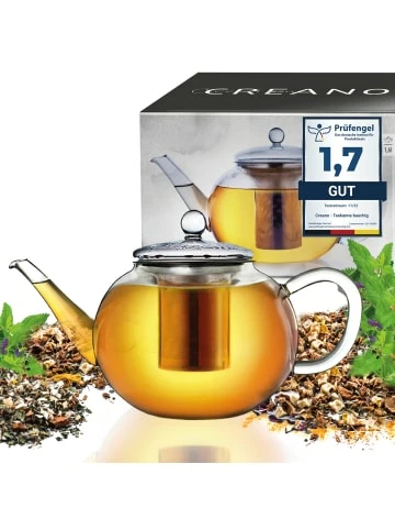 Beste Bewertungen von 👍 Kaffee- & Teegeschirr Creano Weihnachts-Set Teekanne 1.6l + Edelstahl-Stövchen + 45 Bio Kräuter/Früchte-Tee Günstig Kaufen 🌟 4 Beste Bewertungen von 👍 Kaffee- & Teegeschirr Creano Weihnachts-Set Teekanne 1.6l + Edelstahl-Stövchen + 45 Bio Kräuter/Früchte-Tee Günstig Kaufen 🌟 - Image 2