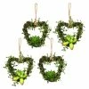 Bestpreis ❤️ Kerzen, Vasen & Mehr Creativ Green Deko-Hänger Mühlenbeckiaherz 4er Set In Grün Günstig Kaufen 🎁 -Günstiges Creano Geschäft creativ green deko hanger muhlenbeckiaherz 4er set in grun