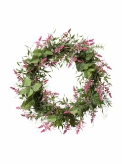 Billig 😀 Kerzen, Vasen & Mehr Creativ Green Deko-Kranz Lavendel-Mix In Rosa Günstig Kaufen 🔥