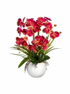 Brandneu 😀 Kerzen, Vasen & Mehr Creativ Green Deko-Orchidee Phalaenopsis In Pink Günstig Kaufen 🌟